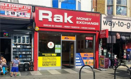Rak Money Exchange Newham